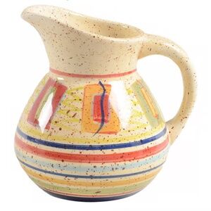 PFALTZGRAFF Sedona Hand-Painted 12 oz Stoneware Creamer – Discontinued 2004